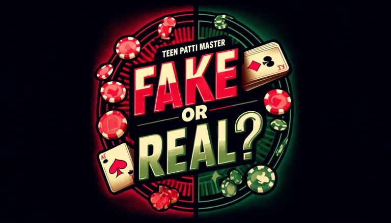 Teen Patti Master is Fake or Real